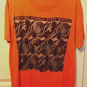 Vintage Rolling Stones Local Texas crew T-Shirt 89